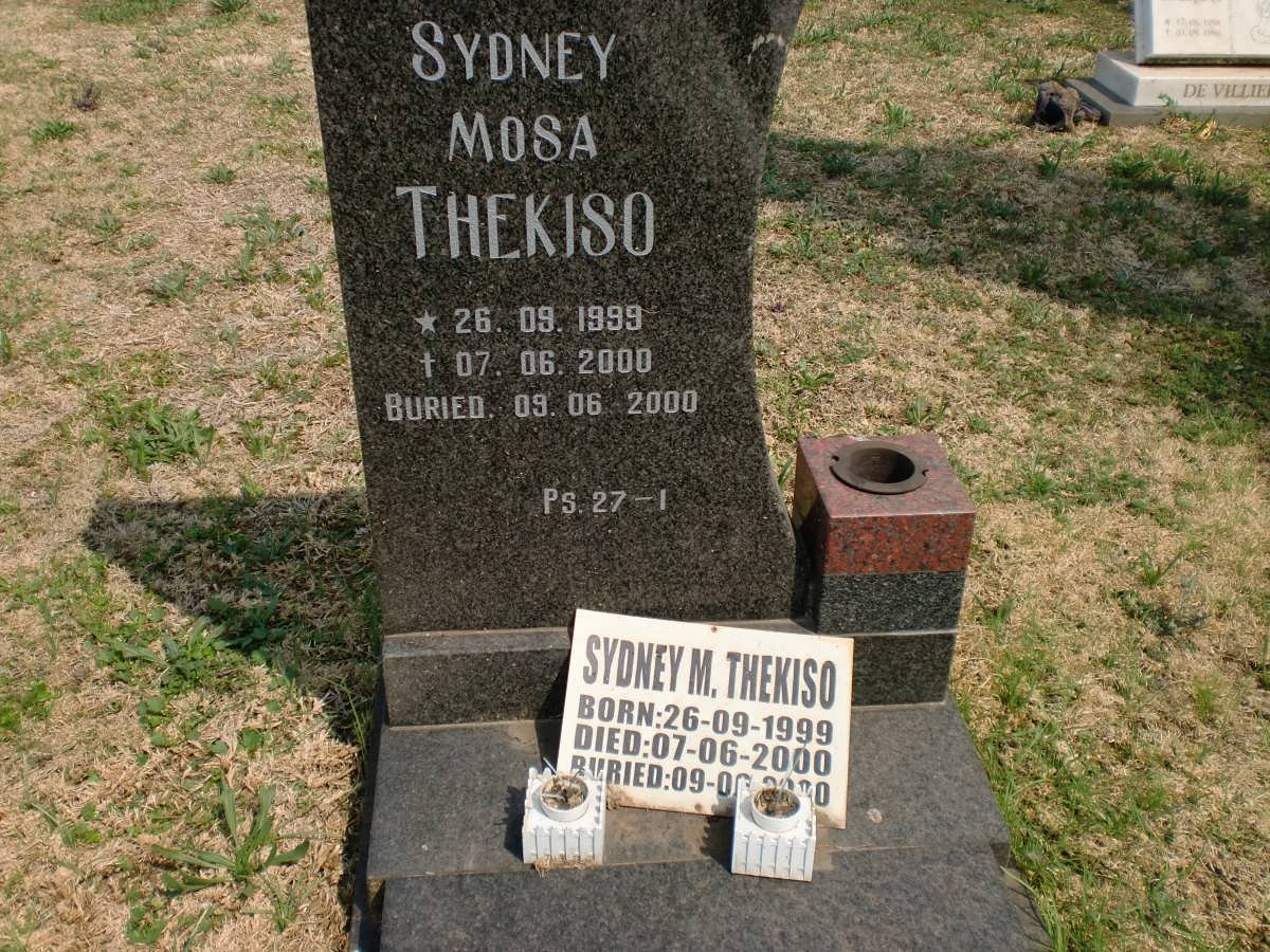 THEKISO Sydney Mosa 1999-2000