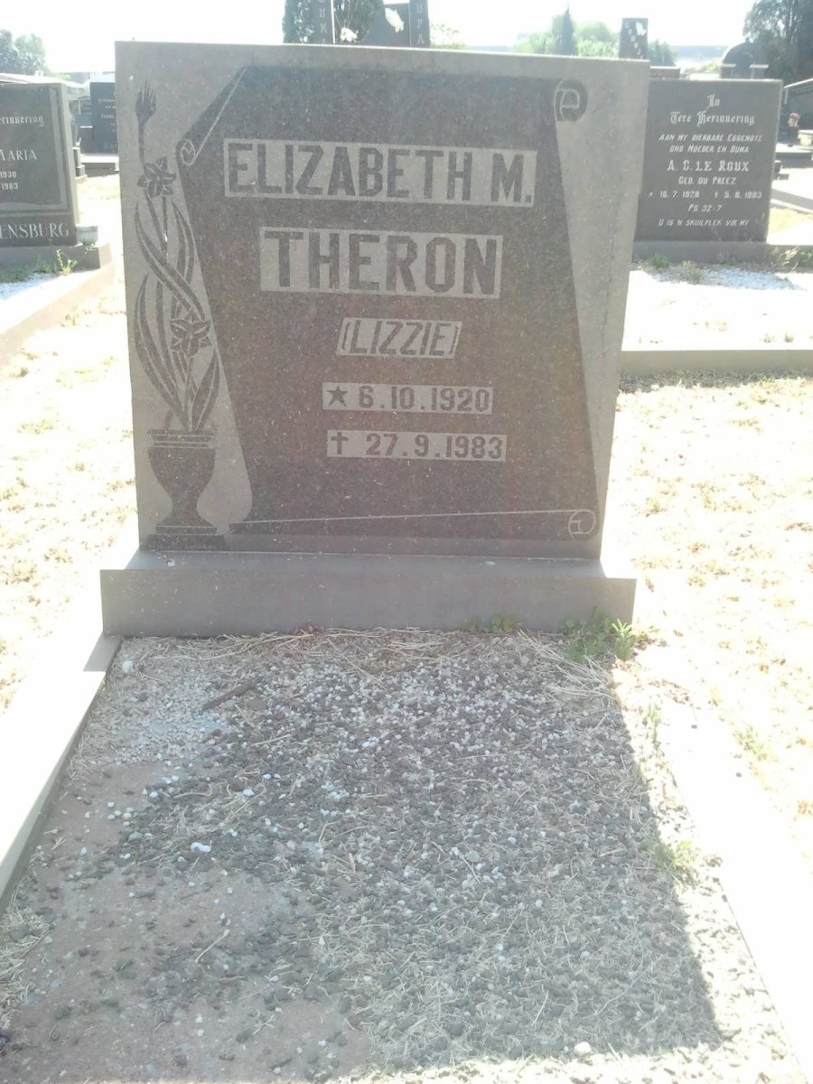 THERON Elizabeth M. 1920-1983