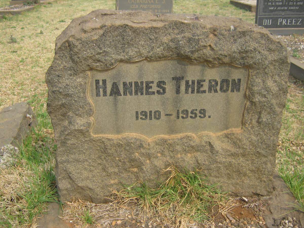 THERON Hannes 1910-1959