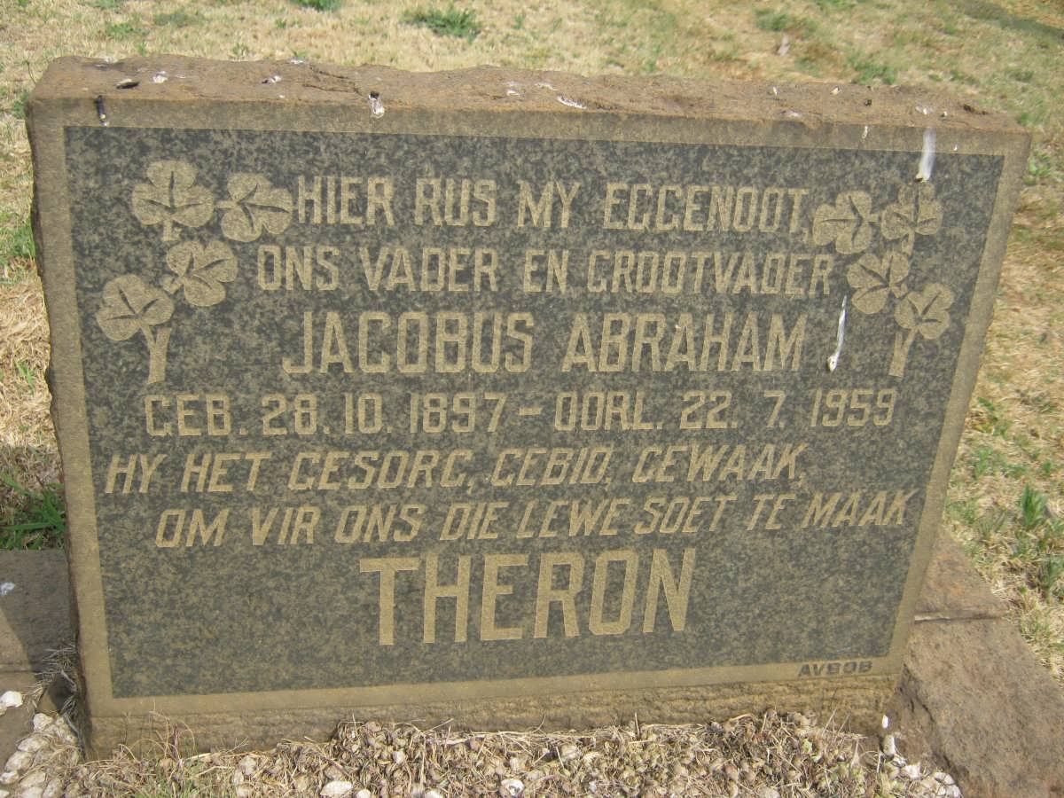 THERON Jacobus Abraham 1897-1959