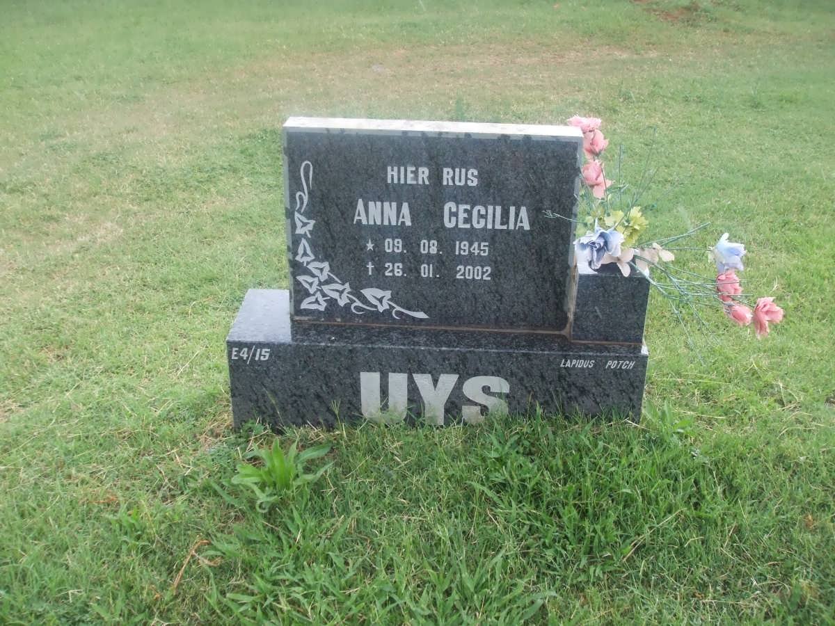 UYS Anna Cecilia 1945-2002