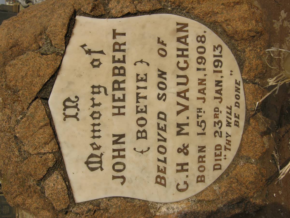 VAUGHAN John Herbert 1908-1913