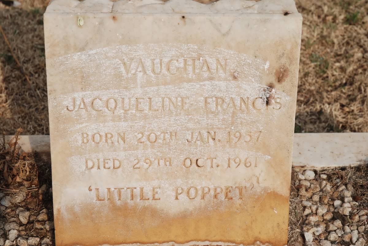 VAUGHAN Jaqueline Francis 1957-1961