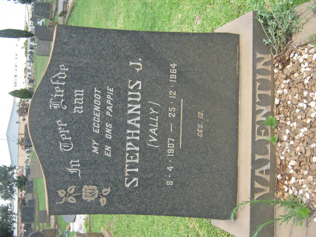 VALENTIN Stephanus J. 1907-1964