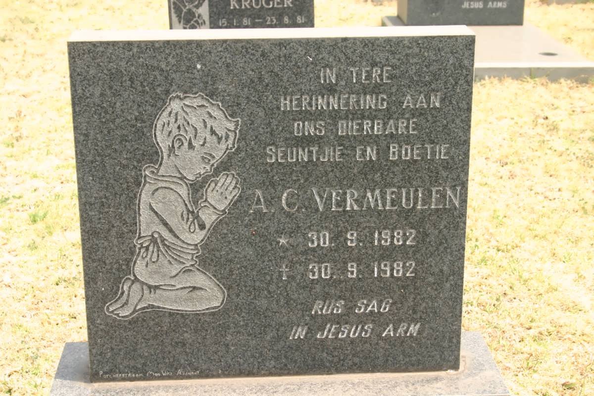 VERMEULEN A.C. 1982-1982