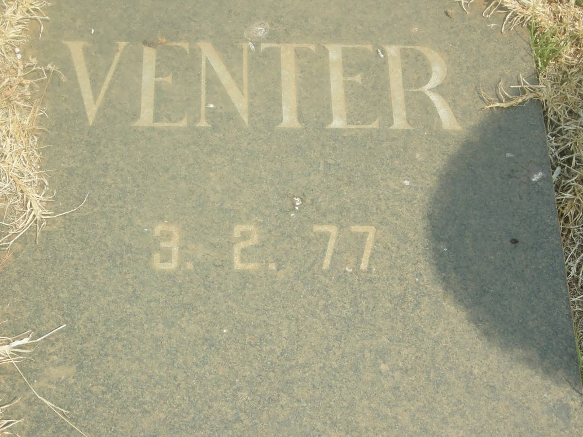 VENTER Infant  -1977