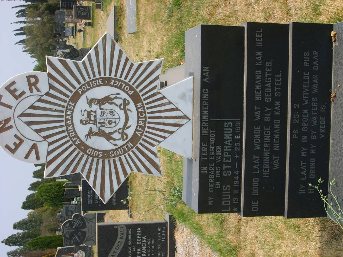 VENTER Louis Stephanus 1944-1991