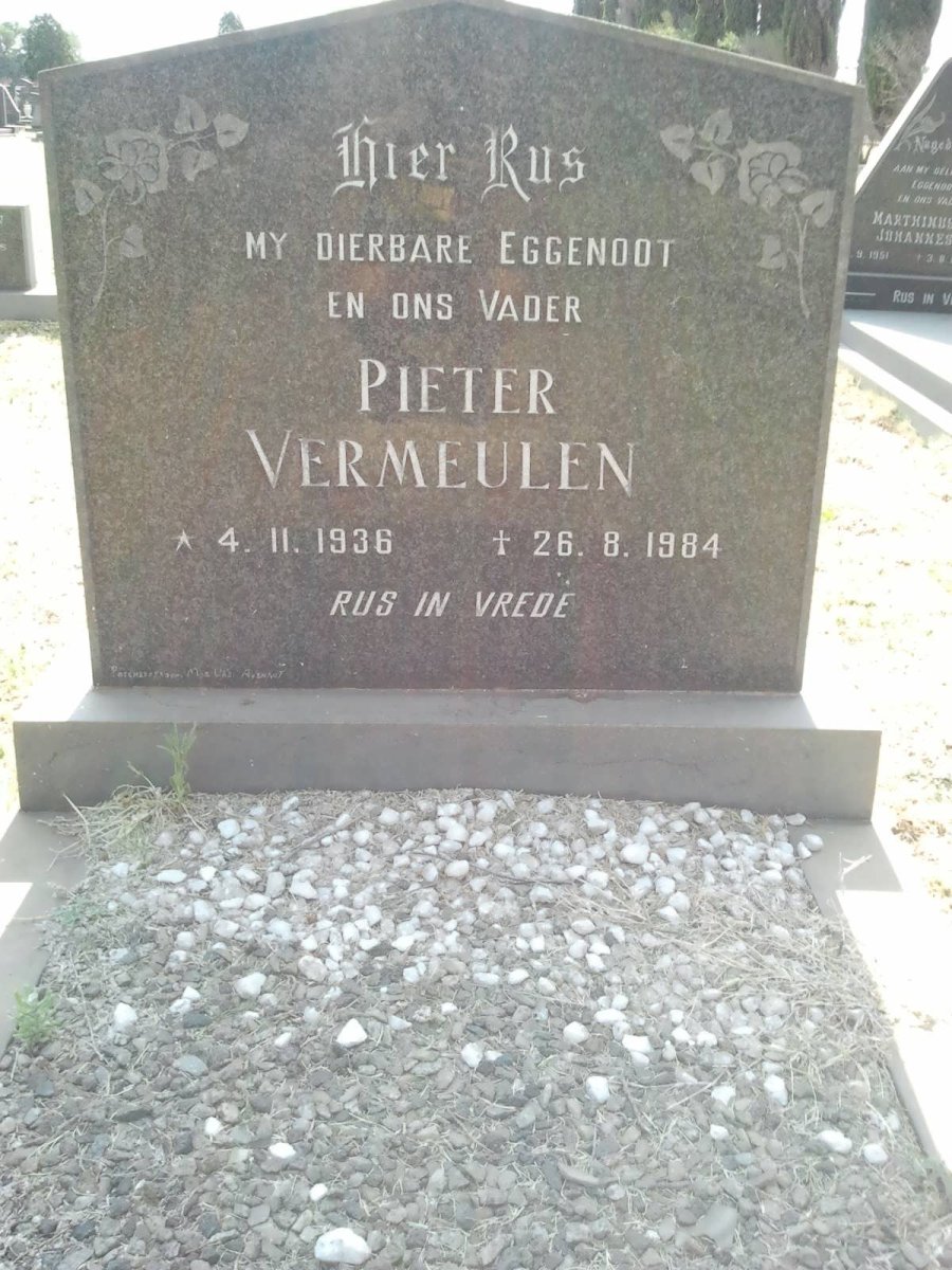 VERMEULEN Pieter 1936-1984