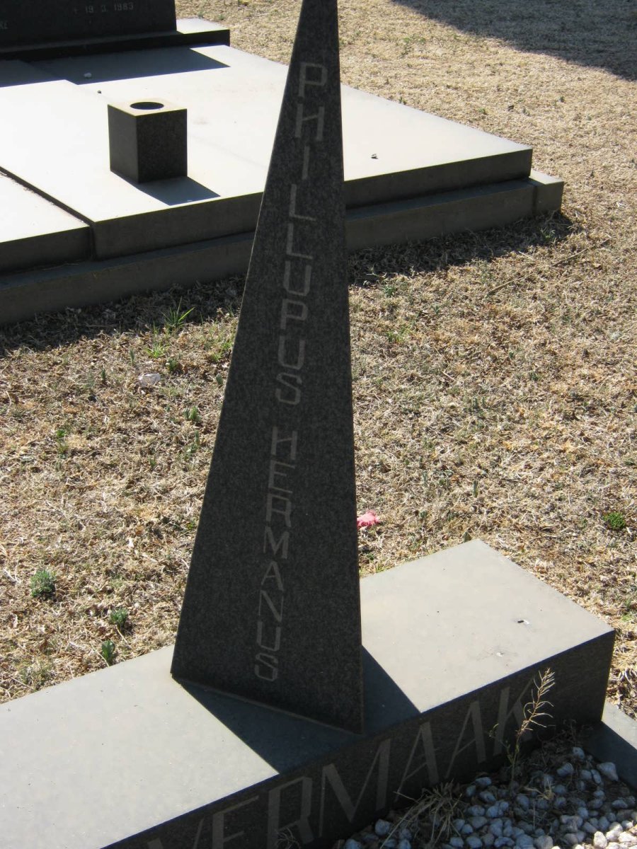 VERMAAK Phillupus Hermanus 1960-1983