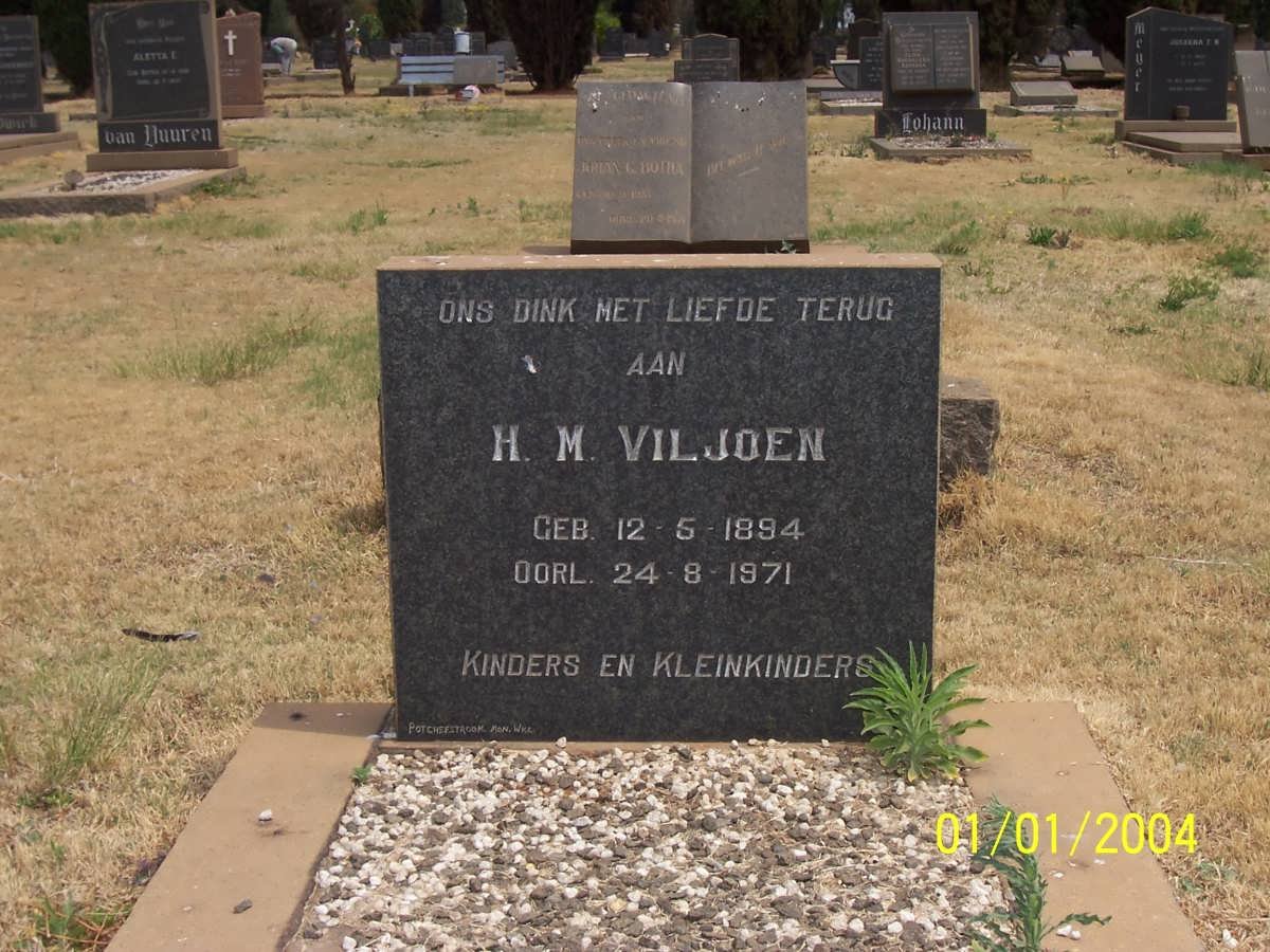 VILJOEN H.M. 1894-1971