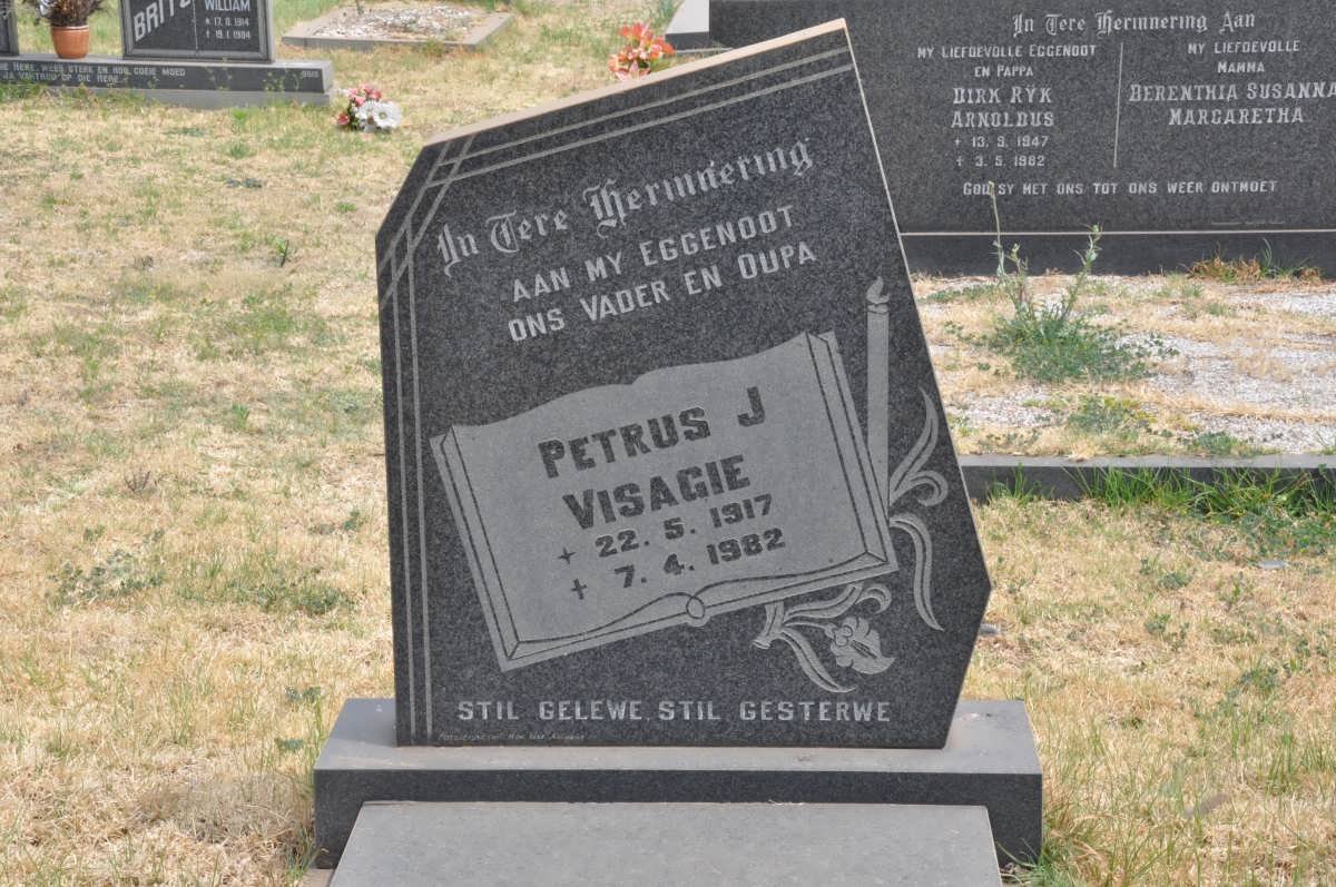 VISAGIE Petrus J. 1917-1982