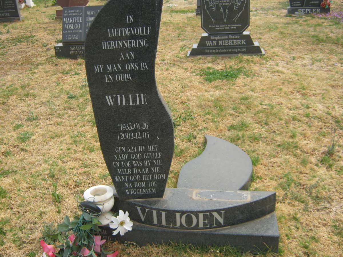 VILJOEN Willie 1933-2003