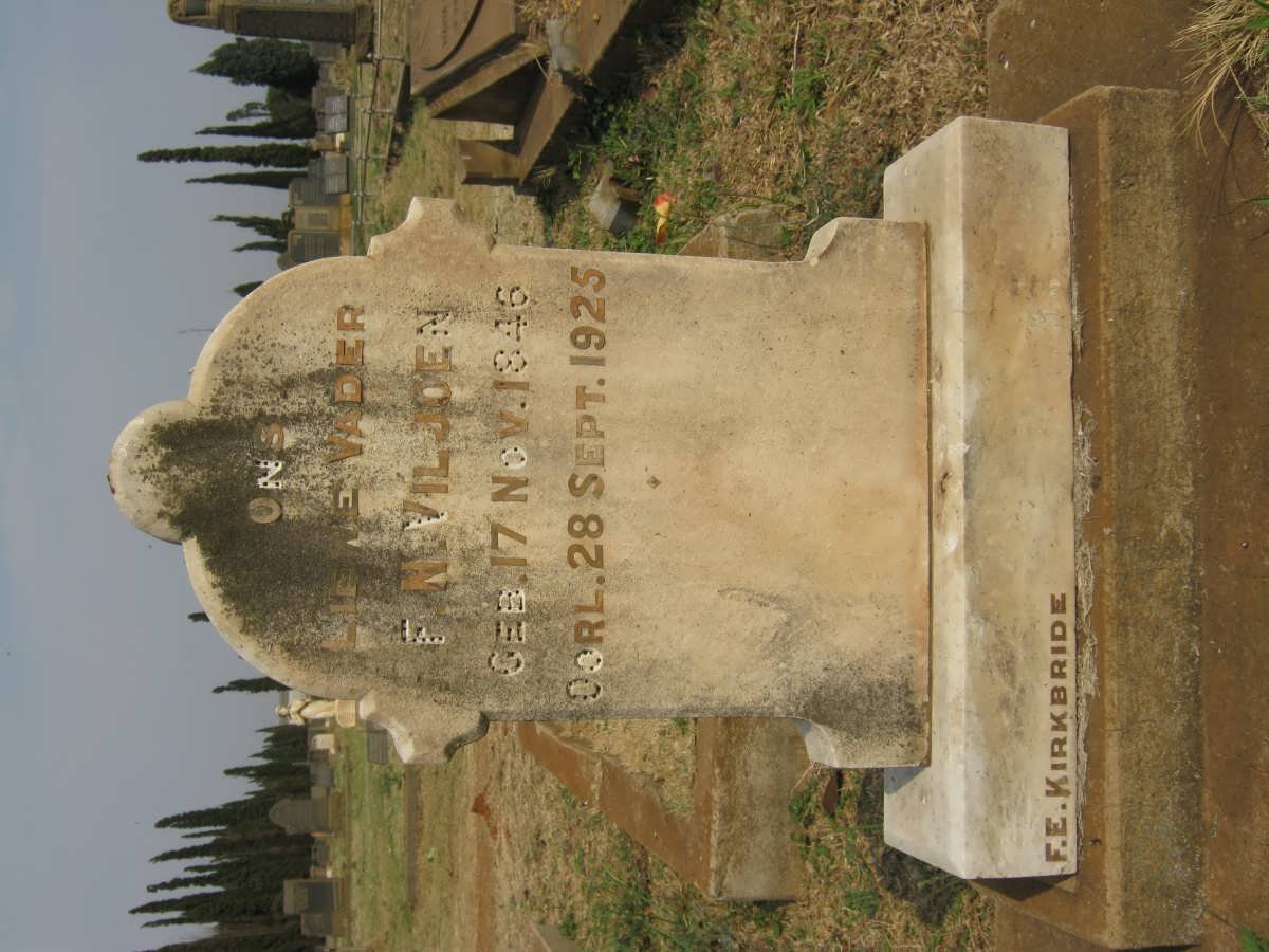 VILJOEN F.N. 1846-1925