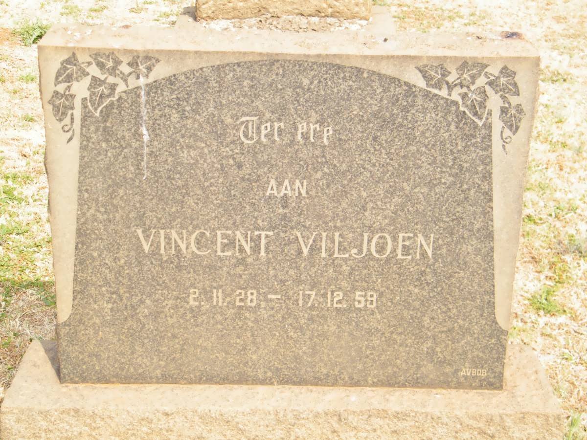 VILJOEN Vincent 1928-1959