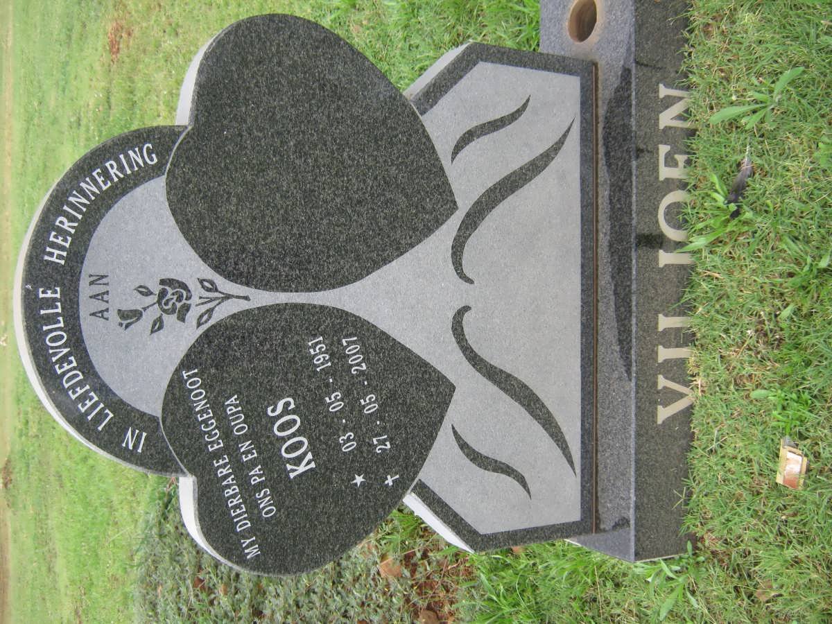 VILJOEN Koos 1951-2007