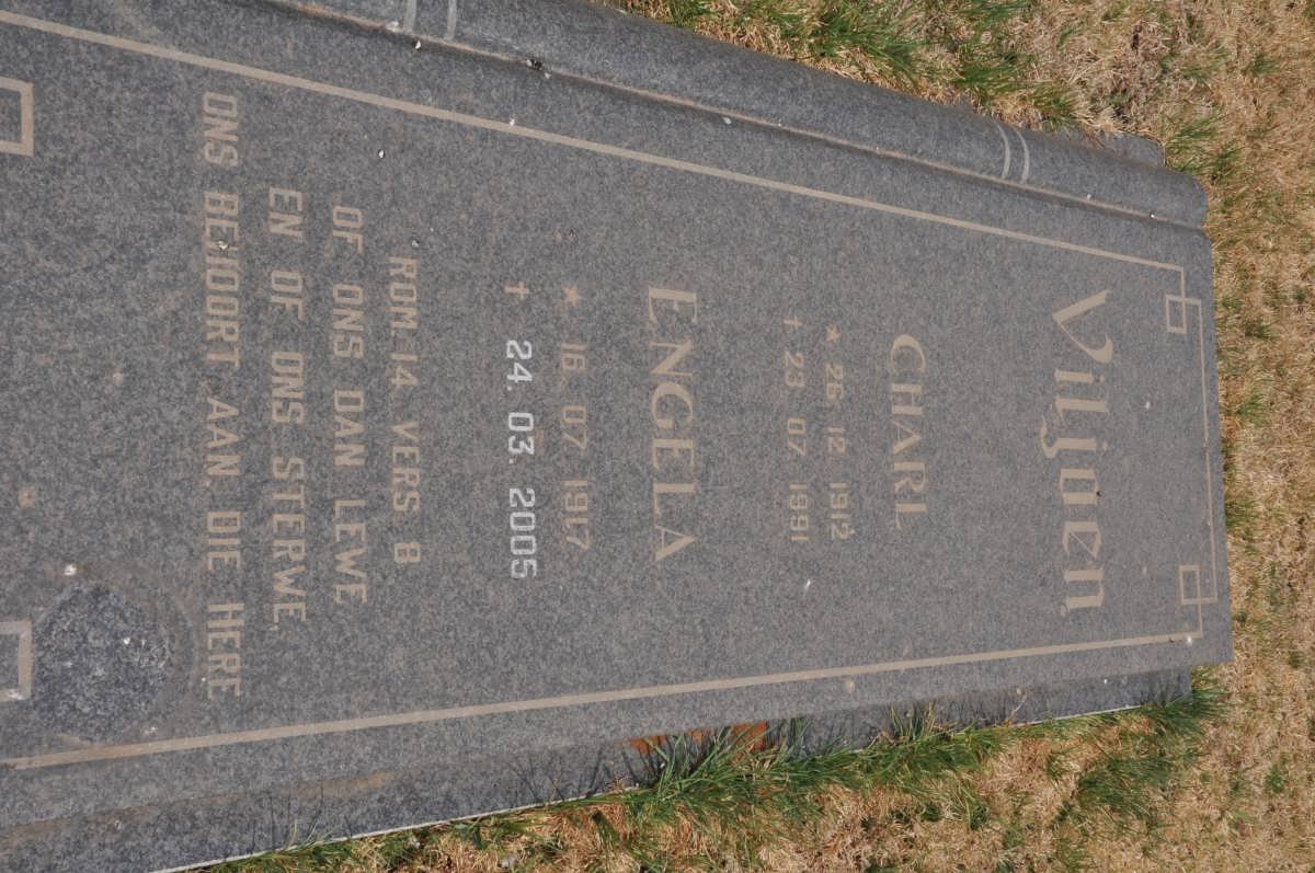VILJOEN Charl 1912-1991 &amp; Engela 1917-2005
