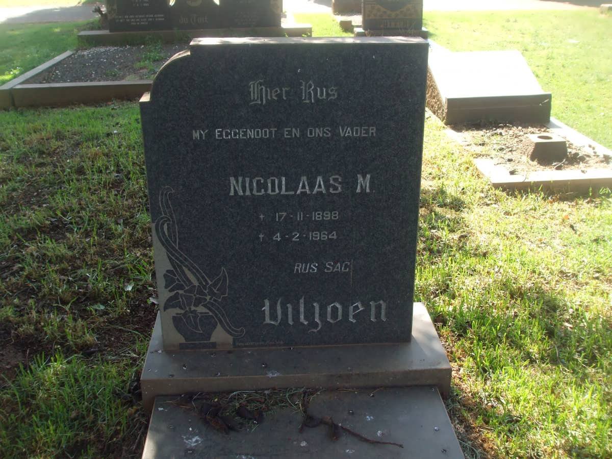 VILJOEN Nicolaas M. 1898-1964