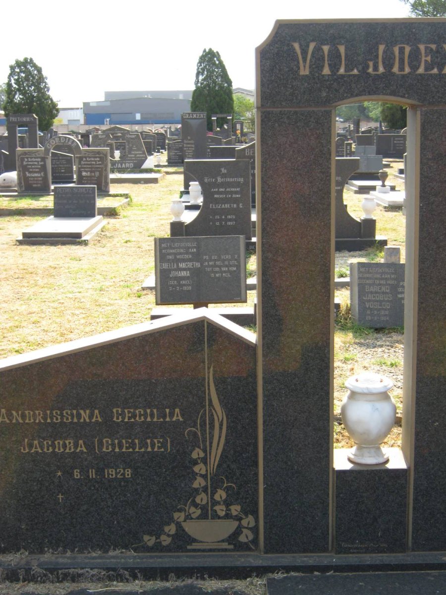 VILJOEN Andrissina Cecilia Jacoba 1928-