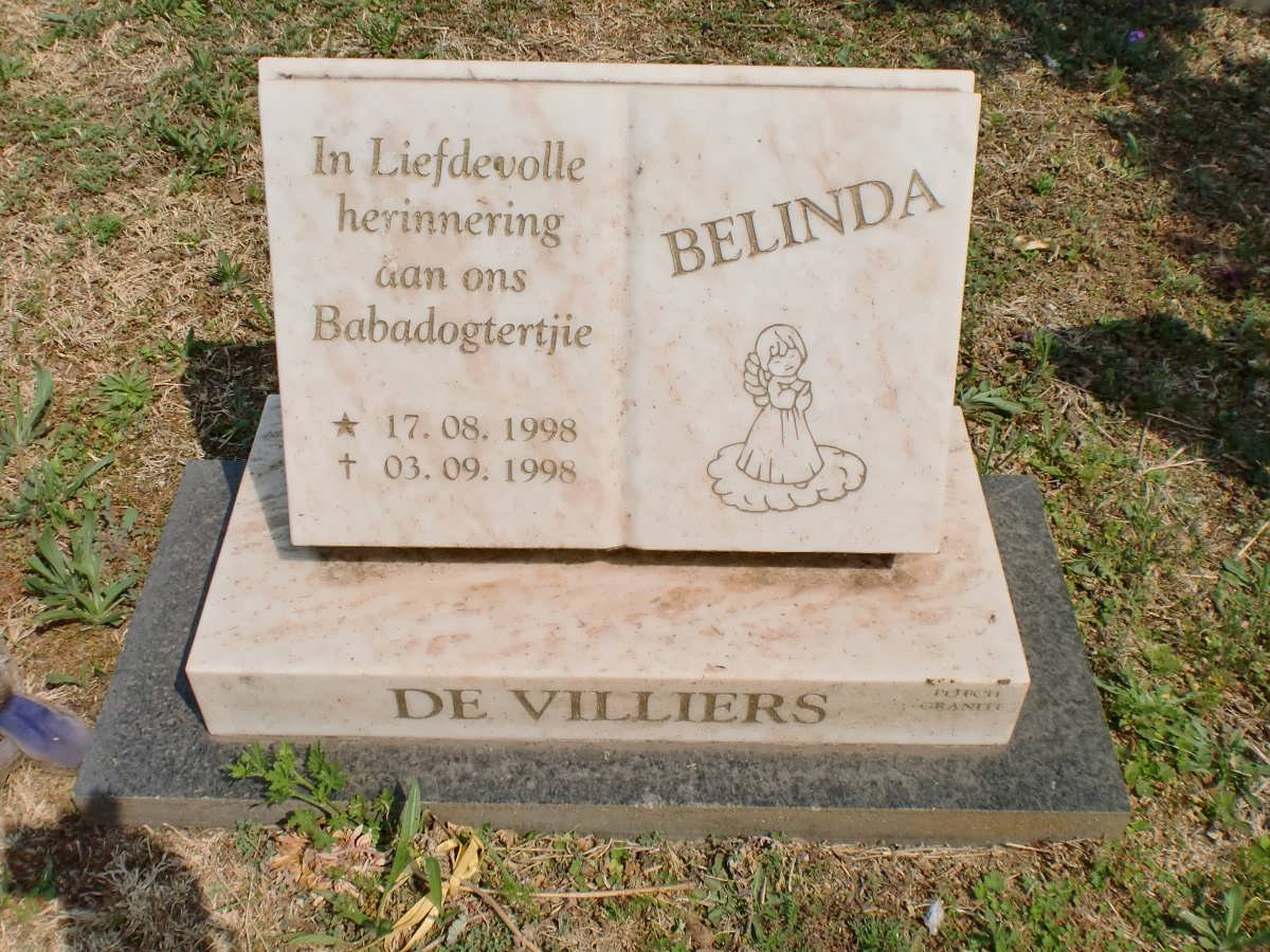 VILLIERS Belinda, de 1998-1998
