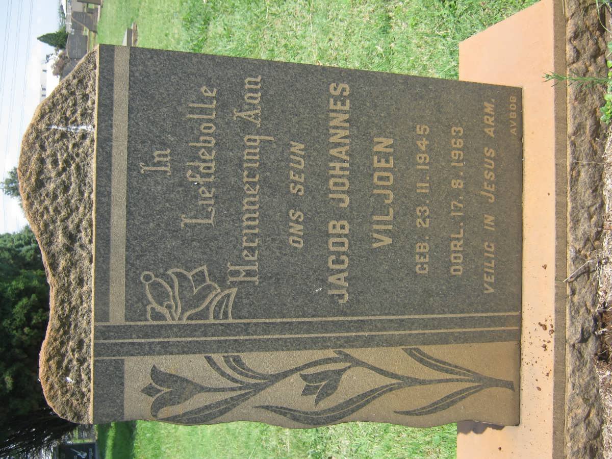 VILJOEN Jacob Johannes 1945-1963