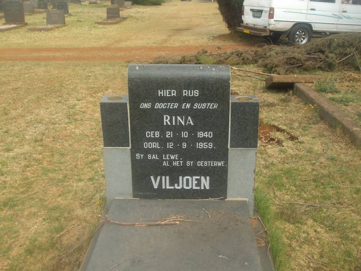 VILJOEN Rina 1940-1959