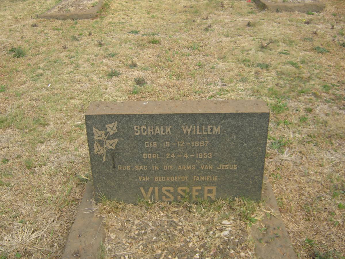 VISSER Schalk Willem 1887-1953