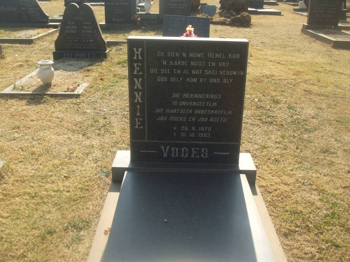 VOGES Hennie 1970-1983