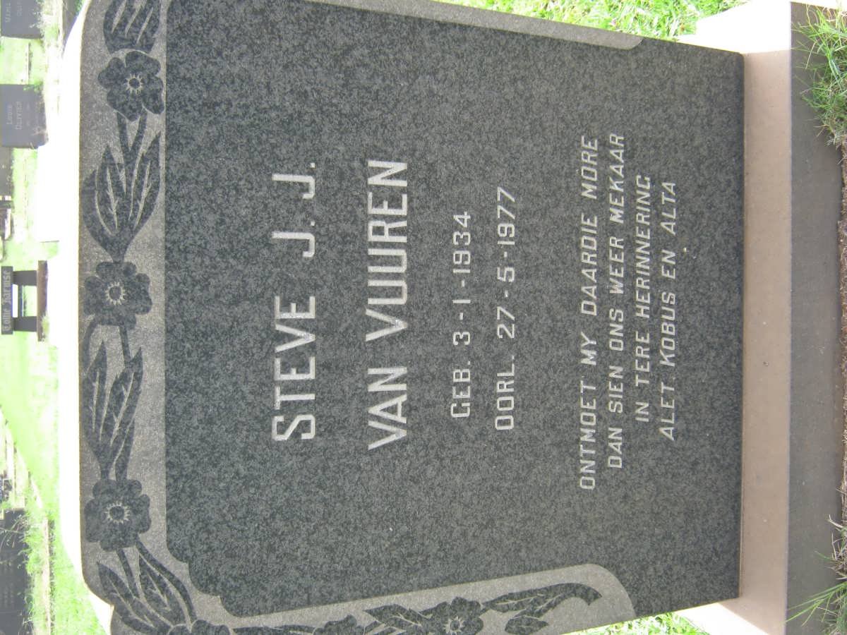 VUUREN Steve J.J., van 1934-1977