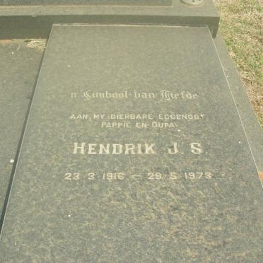 WEIDEMAN Hendrik J.S. 1916-1973