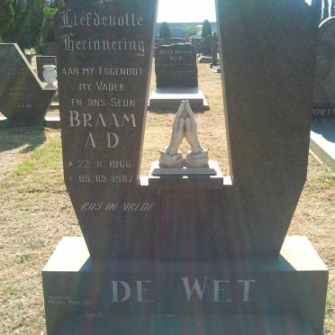 WET Braam A.D., de 1966-1987