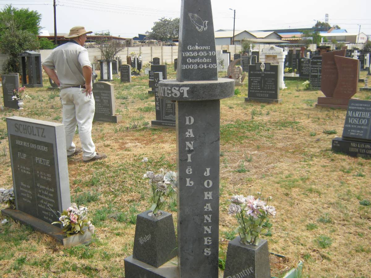 WEST Daniël Johannes 1936-2003
