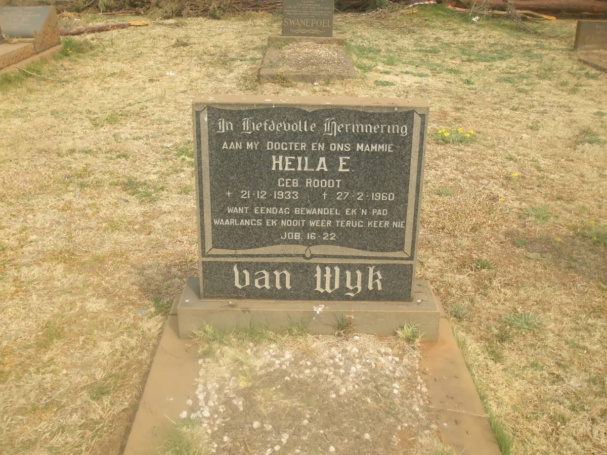 WYK Heila E., van nee ROODT 1933-1960
