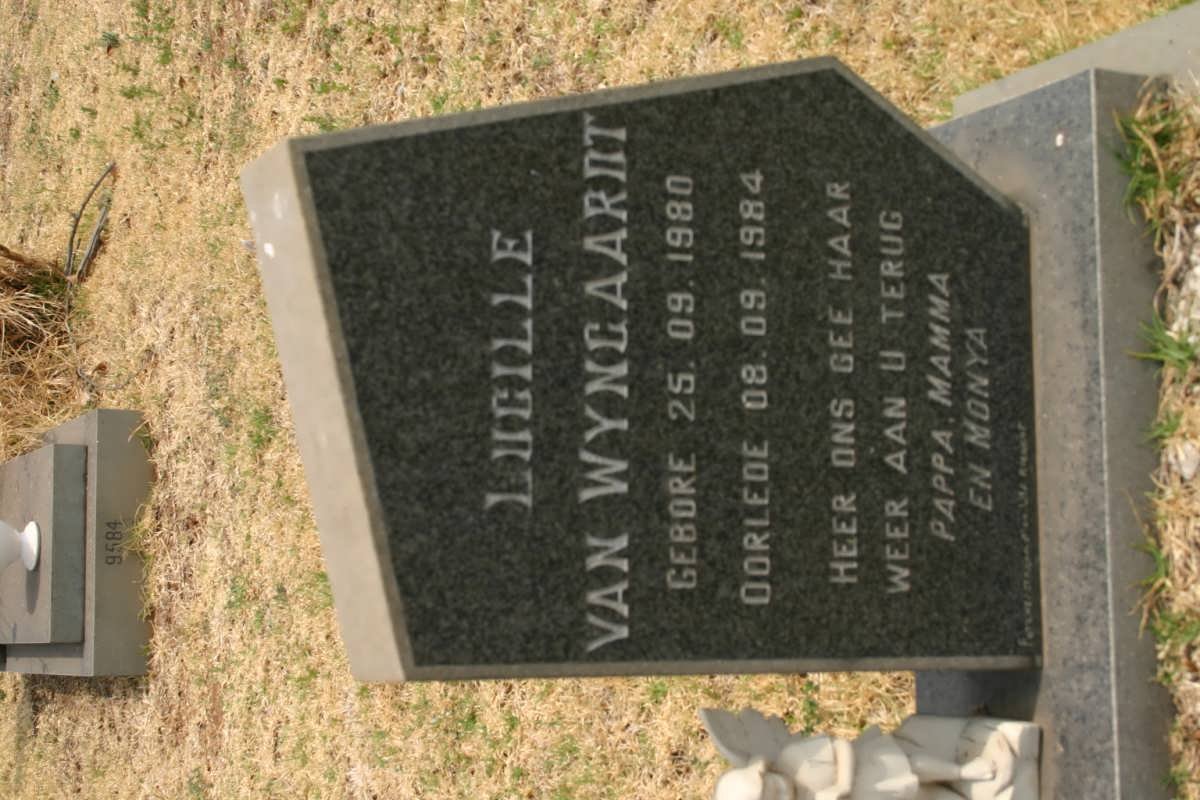 WYNGAARDT Lucille, van 1980-1984