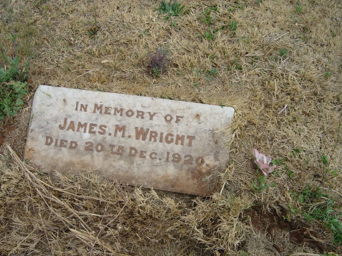 WRIGHT James M. -1920