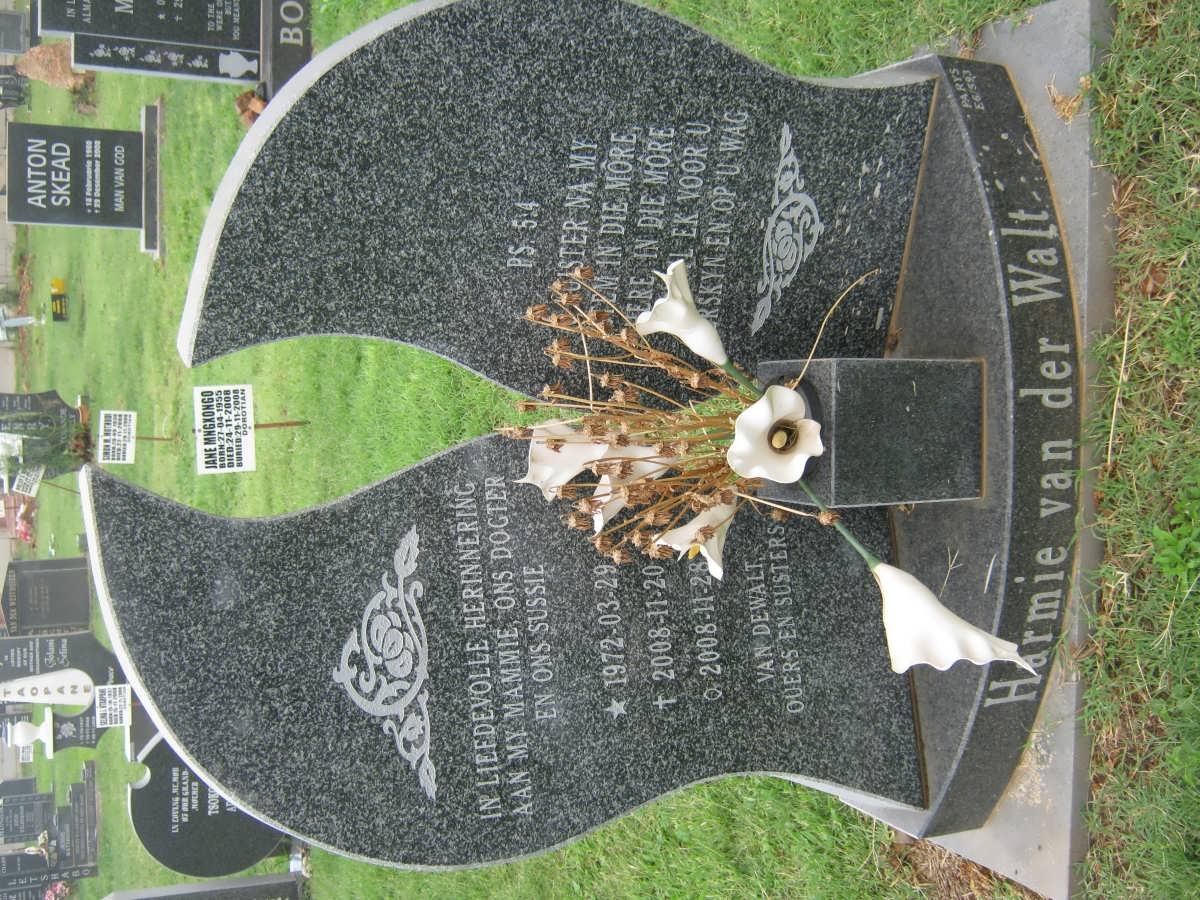 WALT Harmie, van der 1972-2008