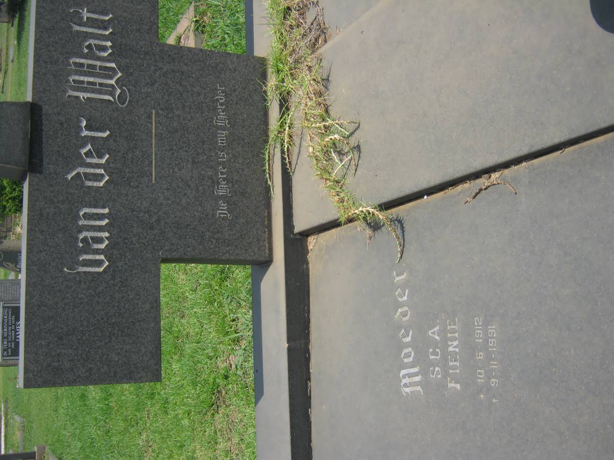 WALT S.C.A., van der 1912-1991