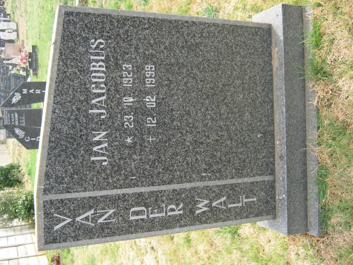 WALT Jan Jacobus, van der 1923-1999