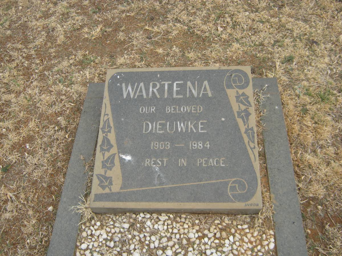 WARTENA Dieuwke 1903-1984