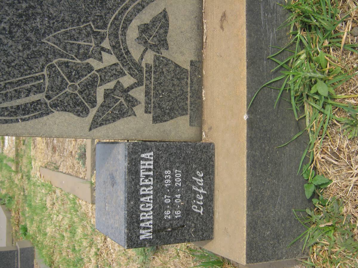 WALT Margaretha, van der 1938-2007