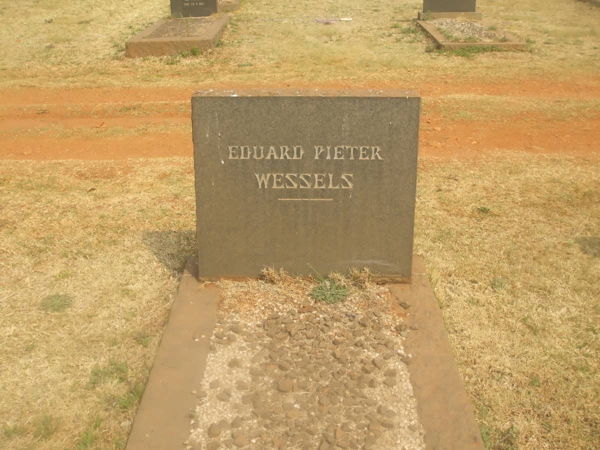 WESSELS Eduard Pieter