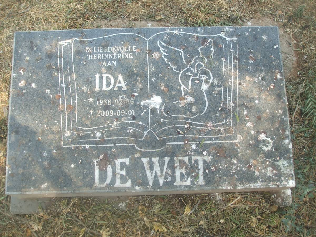 WET Ida, de 1938-2009
