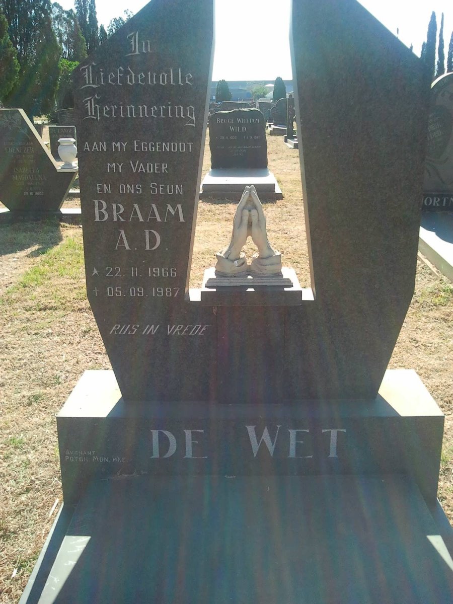 WET Braam A.D., de 1966-1987