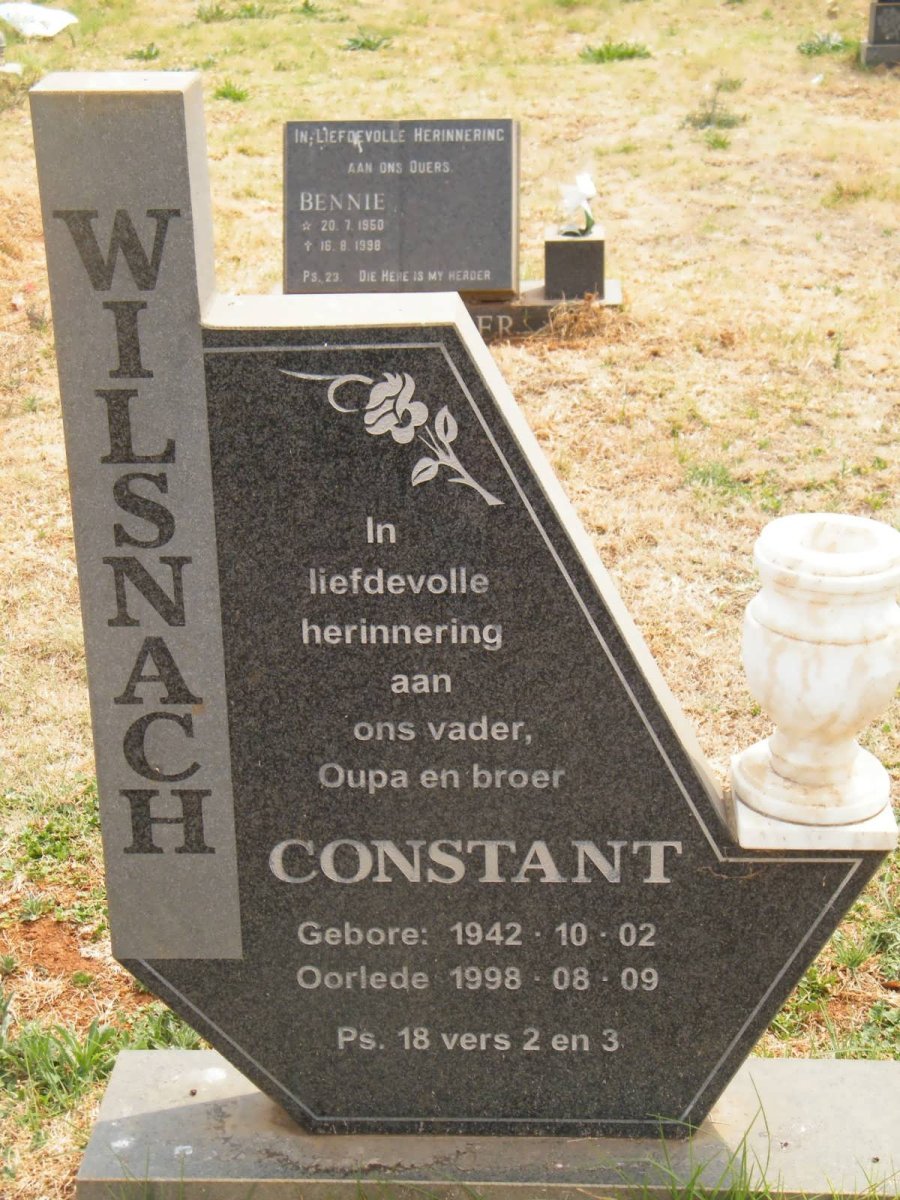 WILSNACH Constant 1942-1998