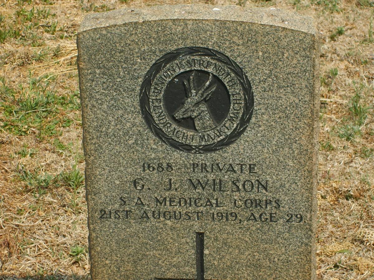 WILSON G.J. -1919