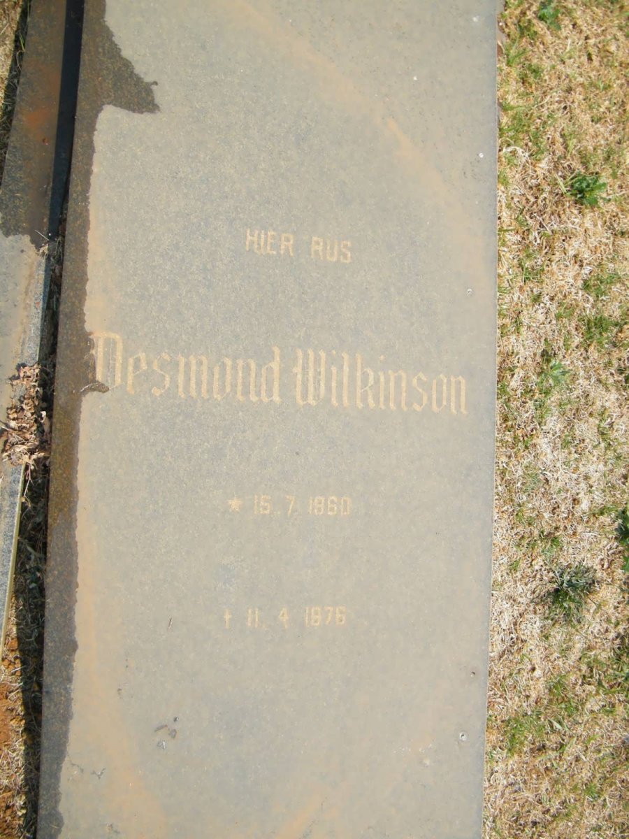WILKINSON Desmond 1960-1976