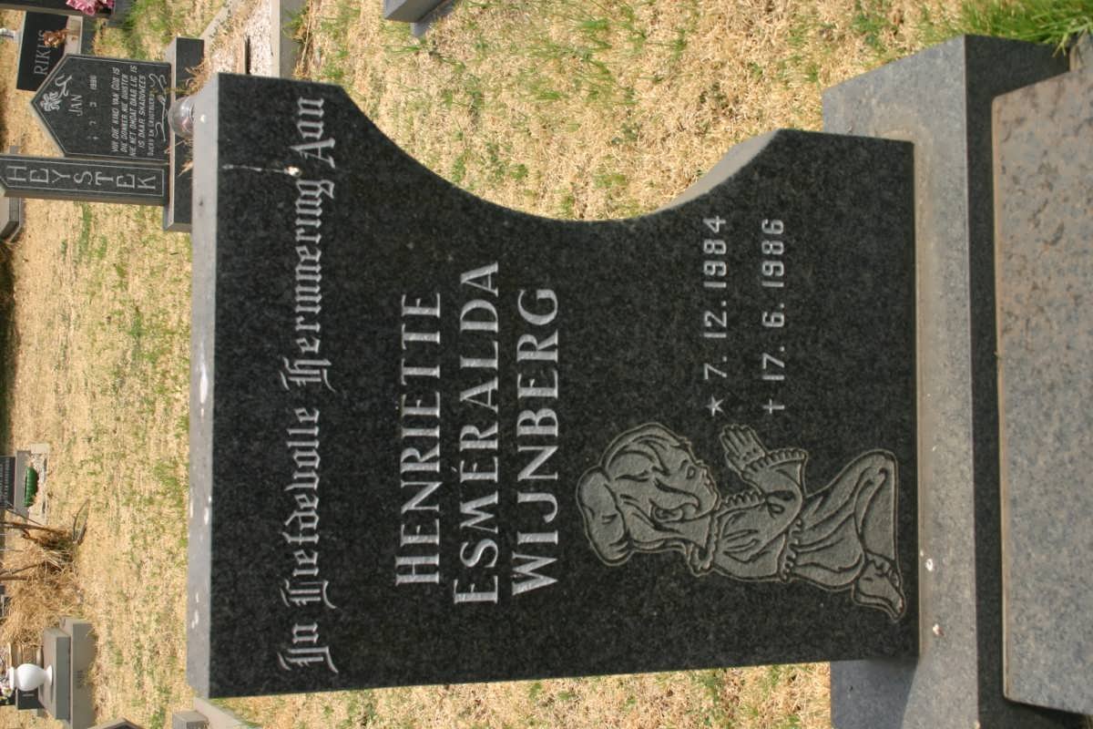 WIJNBERG Henriette Esmeralda 1984-1986