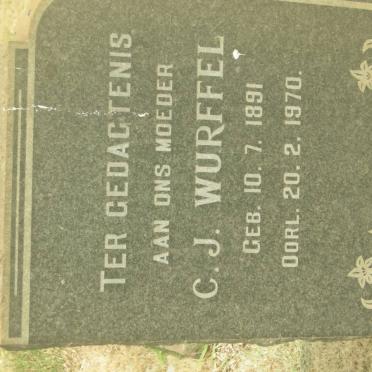 WURFFEL C.J. 1891-1970