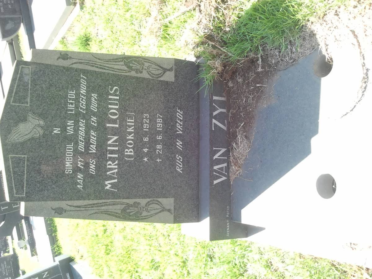 ZYL Martin Louis, van 1923-1987
