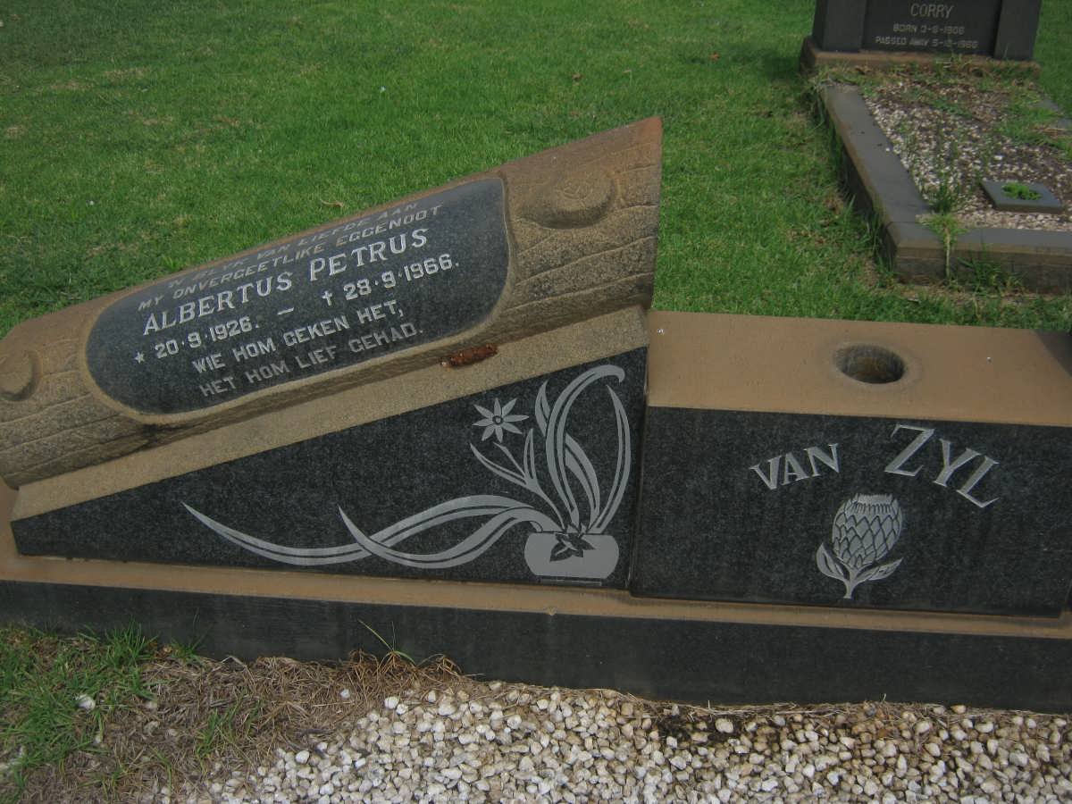ZYL Albertus Petrus, van 1926-1966