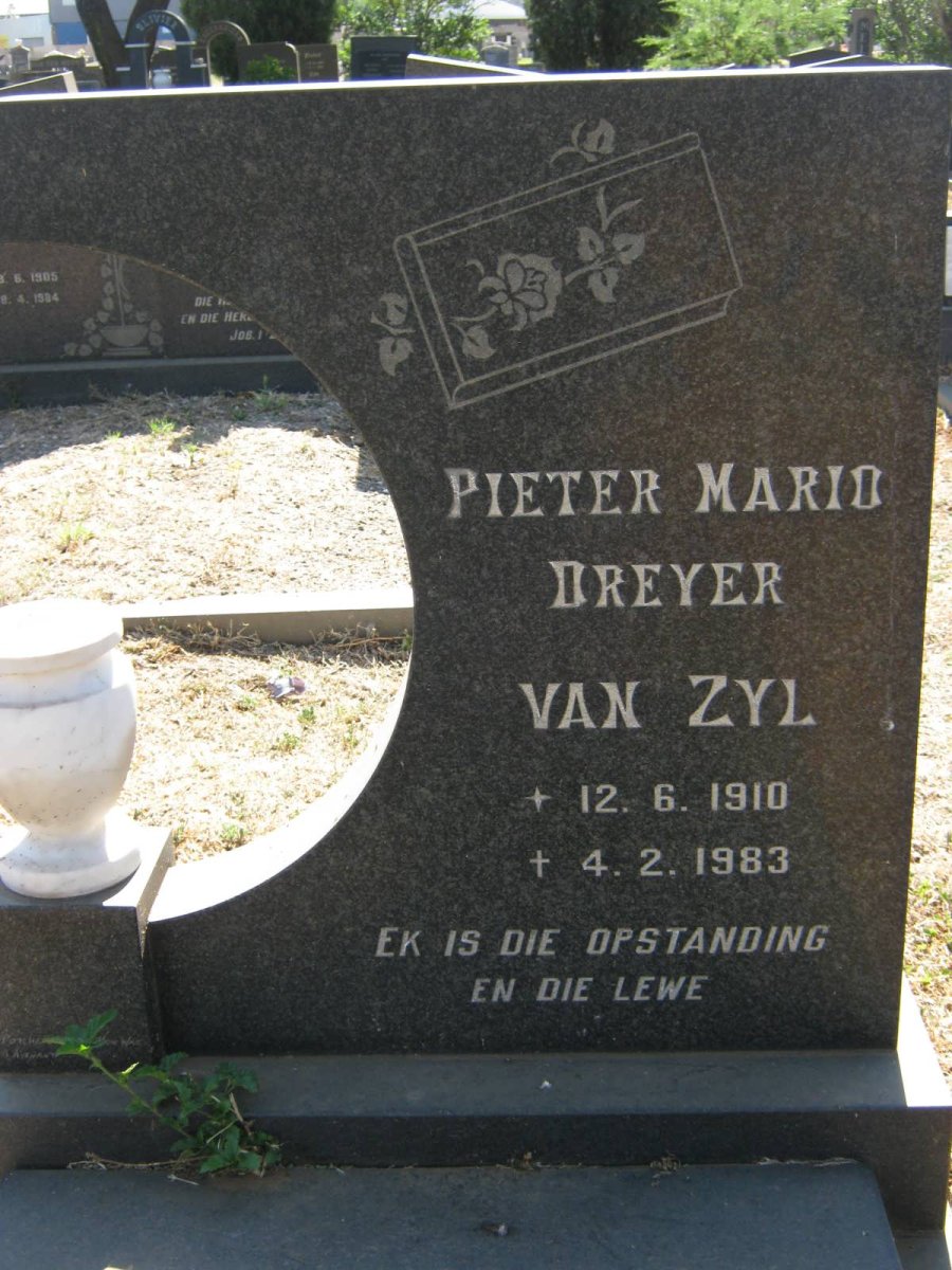ZYL Pieter Mario Dreyer, van 1910-1983